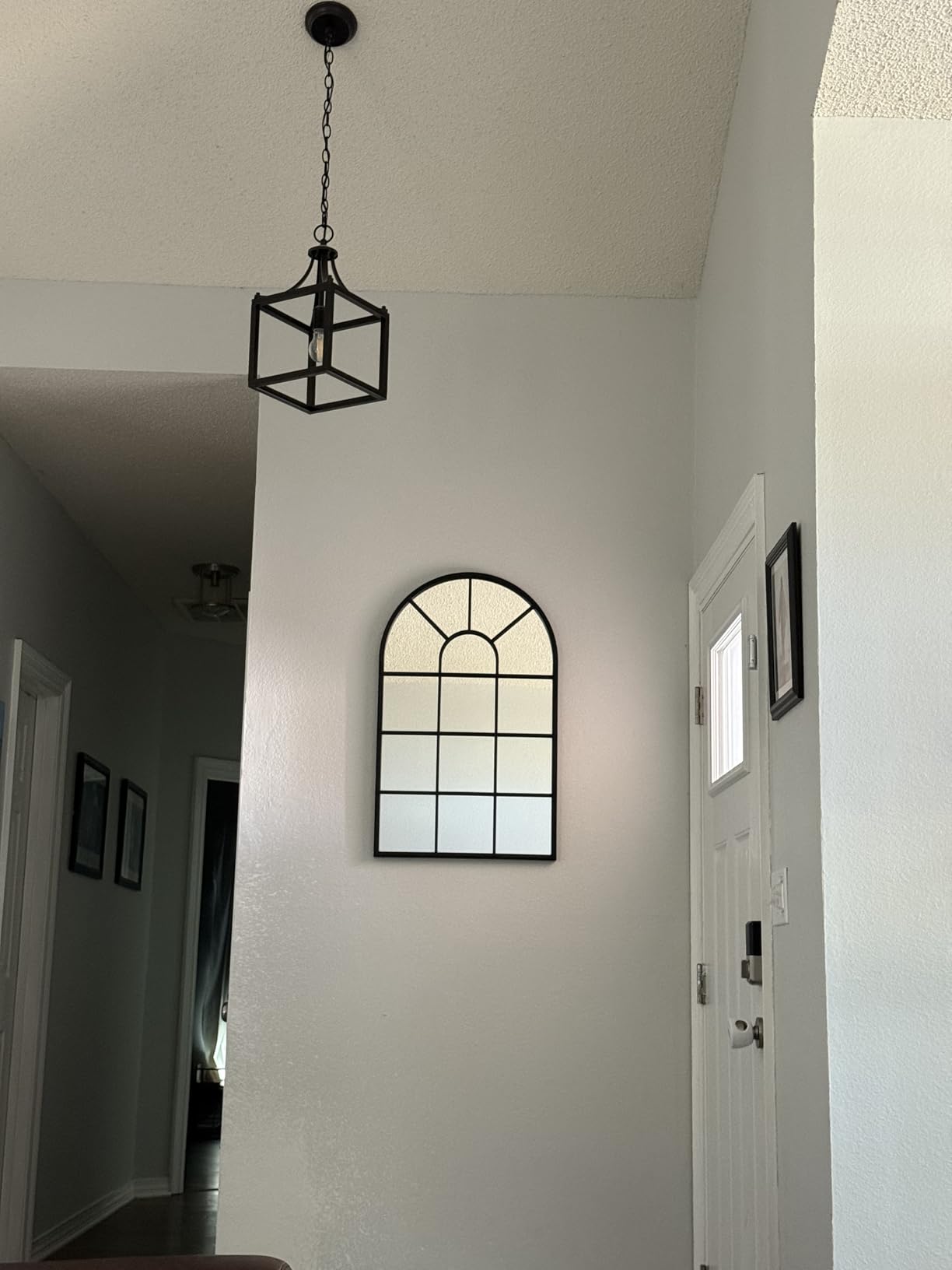 Customer photo 1 for Arch Window Pane Wall Mirror