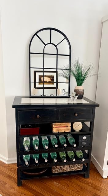 Customer photo 1 for Arch Window Pane Wall Mirror