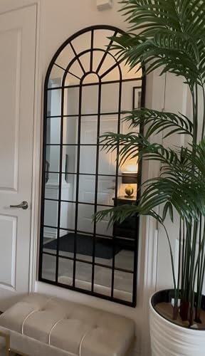 Customer photo 1 for Arch Window Pane Wall Mirror