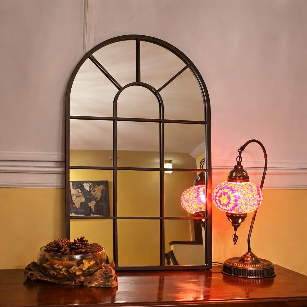 Customer photo 1 for Aurelia Arch · Brushed gold · W60 × H90 cm
