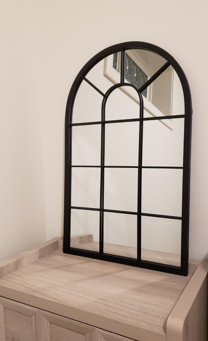 Customer photo 1 for Archway Window Pane Mirror